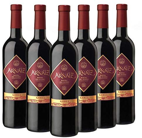 Viña Arnáiz Roble, Vino Tinto D.O. Ribera del Duero, 6 Botellas x 750 ml