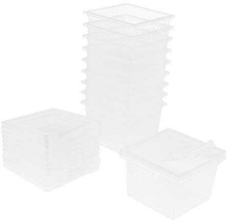 joyMerit 10 Stück Insekt Reptil Spinnen Terrarien Zucht Box Schraffur Container
