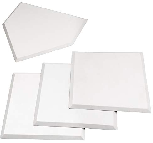 GoSports Baseball & Softball 4 Piece Premium Base Set - Heavy-Duty for Athletes