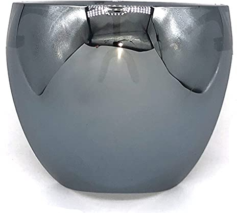 Gafas de Sol de Espejo Grandes Polarizadas de Cara Completa de Gran Tamaño, Gafas de Sol con Protección Facial, Gafas Protectoras de Entretenimiento Diario,Visera-pantalla Facial,Protección UV (gris)