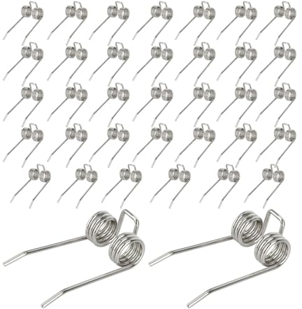 THTEN 29272 Replacement Dethatcher/Scarifier Tines Compatible with Greenworks 27022 2500600G 10 Amp 14 Corded Dethatcher,36 Pack