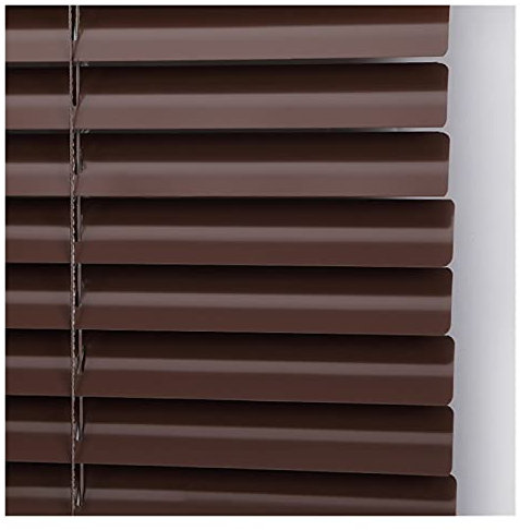 Wasserdichte Jalousien aus Aluminium für Küche/Badezimmer, Verdunkelungsrollos mit 2,5 cm breiten Lamellen, erhältlich in 60 cm/80 cm/100 cm/120 cm/140 cm Breite, Größe: 80 x 200 cm