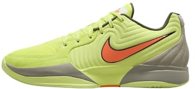 Nike Ja 2 - Scarpe da basket (FD7328-001, nero/grigio fumé chiaro/giallo limone chiaro/Phantom), 44.5 EU