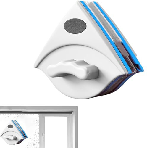 Nettoyeur de fenêtre magnétique double face | Essuie-glaces pour vitres | Brosse de nettoyage pour fenêtre haute - Outil de nettoyage pour la maison, les bureaux, l'école, l'appartement, l'hôtel