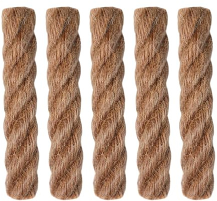 COURSES ASSULTI CHE FUOCO - Fire Starter Rope Kit | Fire | Windproof Camping Kitchen | Kindling Tinder Cable Infused Wax for Fire Pit and Bonfire | Impe Cable