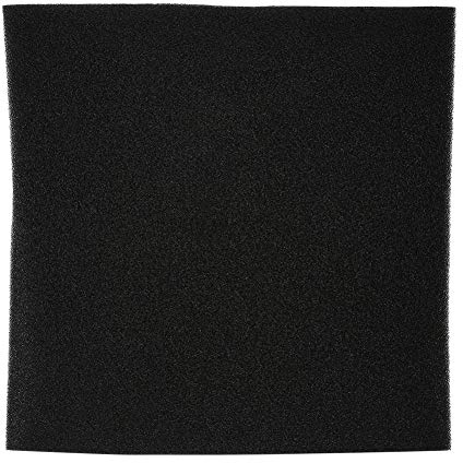 TIKATARER 3 Größen 50 X 50 cm Aquarium-Filterschwamm, Biochemisches Schaumstoffpad, Schwarze Filterbaumwolle, Dichter, Leichter Meerwasser-Filterschwamm (**2cm grobes Loch)