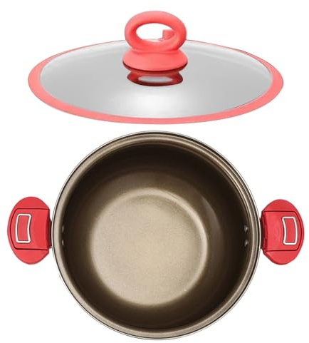 Olla a presión – Olla de hierro de acero inoxidable | Accesorios de cocina | Olla de guiso con bloqueo de nutrientes | Utensilios de cocina multifuncionales para entusiastas de chefs profesionales
