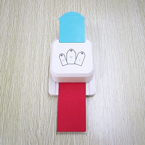 Omquot Rund Etikettstans Lätt Att Använda Hållbar Plastlegering Hantverksverktyg för Scrapbooking DIY 3 Storleksset