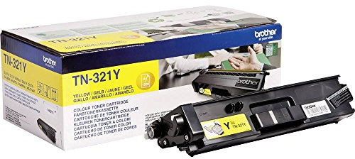 Brother Original Tonerkassette TN-321Y gelb (für Brother DCP-L8400CDN, DCP-L8450CDW, HL-L8250CDN, HL-L8350CDW, MFC-L8650CDW, MFC-L8850CDW), 1500 Seiten