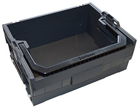 Bosch Sortimo LT-Boxx 170 in Anthrazit für Werkzeugkoffer | Innovatives Transportsystem | Bosch Werkzeugkoffer Leer | Kompatibel mit L-Boxx