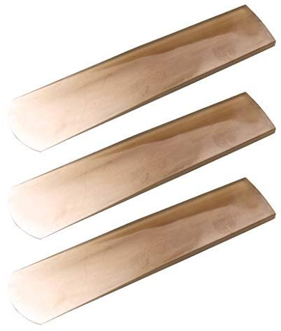 Almencla 3er Pack Saxophon Blätter Alt Saxophon Es-Stimmung Saxofon Reeds Blättchen 2,5 Harz