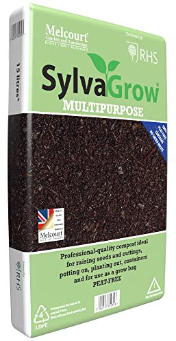 Melcourt Sylvagrow Sustainable Peat Free Indoor Compost 15lt Carry Bag