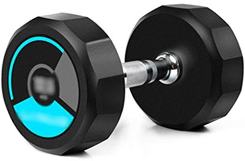 ZYCSKTL Sports Hanteln zum Hantel Sets,Kurzhanteln Für Männer Und Frauen Im Fitnessstudio, 12-seitiges Design Für Professionelle Fitnessgeräte Kurzhanteln Für Den Haushalt (Color : Blue-30KG)