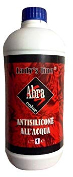 Lady's Line Diluant anti-silicone à l'eau, dégraissant en silicone, nettoyage professionnel pour voiture, moto, carrosserie, peinture professionnelle (1 l)
