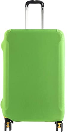 Anawakia Elastisch Einfarbig Kofferhülle Koffer Abdeckung Schutzhülle Kofferschutzhülle Kofferbezug Luggage Gepäck Cover (Grün,L 25-28 Zoll)