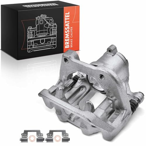 Frankberg Bremssattel Bremszange Hinten Links mit Halter (Lochabstand Halterung 76.05mm) Kompatibel mit 5er F10 5er F10 F18 5er Touring F11 Replace# 34216793041