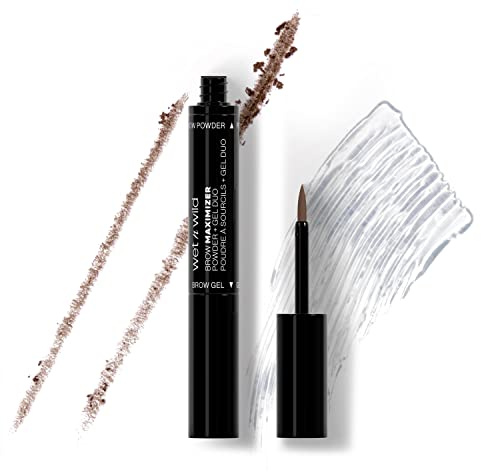 Wet N Wild Brow Duo, Duo de Gel Pour Sourcils et Poudre Pour Sourcils Pour Modeler, Définir et Remplir Les Sourcils, Teinte Brown Shade