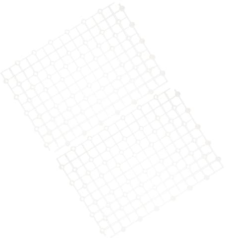 Didiseaon 2pcs Aquarium Filter Plate Wear-resistant Tank Dividers for Optimal Undergravel Filtration Freshwater Aquariums Design for Easy Splicing and Stable Placement