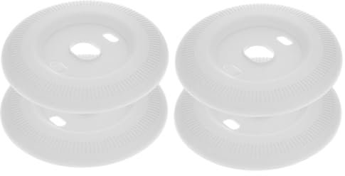 DIYEAH 2sets Thermostat Wall Plate Cover Kit Trim Accessories for Nest Thermostat Easy Installation Seamless Integration Material for Home Decor 2pcs*2