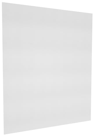 Lefranc Bourgeois 806650 Malkarton - 40x50cm, 100% Baumwolle, doppelte weiße universal Grundierung für Acrylfarben & Ölfarben, Malpappe für Profis & Hobbymaler