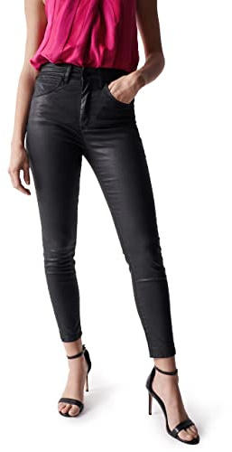 Salsa Vaqueros Secret Glamour Push in Capri con Efecto Coating