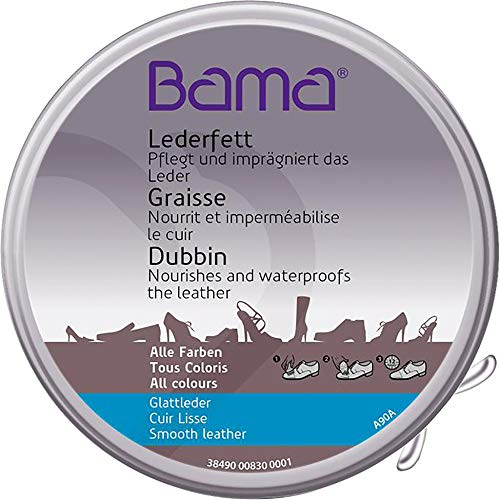 Bama Lederfett 100ml, Cirages et Produits d'entretien Femme, Transparent (Neutre), 100.00 ML