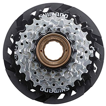 Shimano TZ510 14-28 Dents Roue Libre à Visser Silver 6-Vitesse