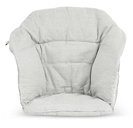 Stokke Clikk Hochstuhl, Nordic Grey – Rundum-Paket mit Tray & Sicherheitsgurt – Leicht, robust & reisefreundlich – Ergonomisch mit verstellbaren Funktionen – Ideal für 6–36 Monate oder bis 15 kg