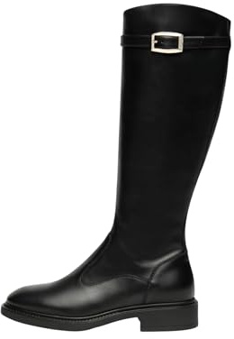 Nero Giardini I514713D Stivali Donna in Pelle - Nero 35 EU