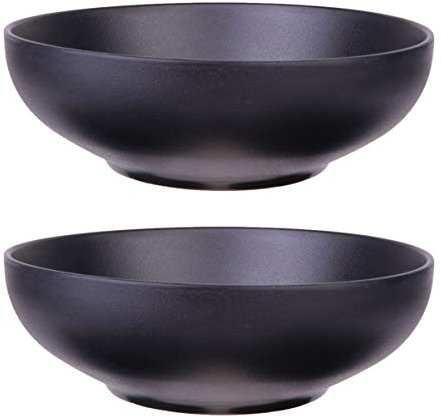 2 PZ Ciotole di Ramen Giapponese Melamina Ramen Noodle Ciotola di Zuppa di Pasta Che Serve Insalatiera for Zuppa di Noodle Udon 17. 5 cm/617