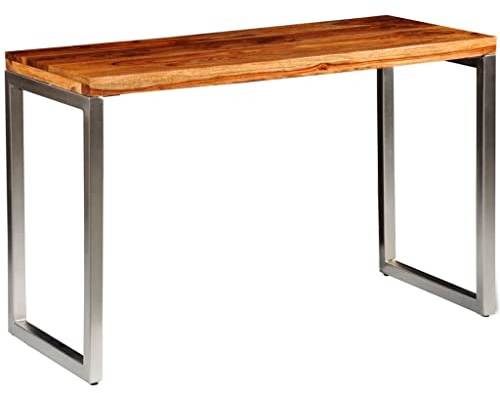 Konferenztisch Bartisch Stehtisch Balkontisch Esstisch Schreibtisch Massivholz mit StahlbeinenLeicht zu montieren