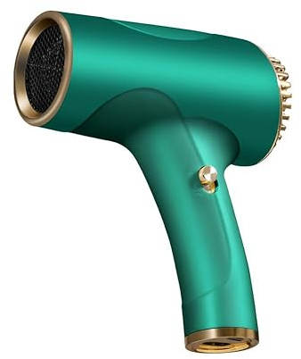 RJSQAQE Asciugacapelli Senza Fili,Asciugacapelli Ricaricabile ad Aria Dolce a Bassa Calore,Asciugacapelli Senza Fili con Batteria Incorporata,Asciugacapelli Portatile da Viaggio ad Asciugatura Rapida