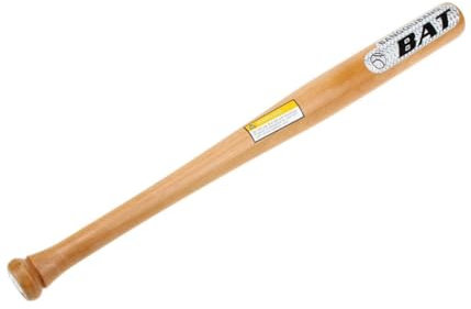 OISE ART STORE Trade Shop - Mazza Da Baseball In Legno Leggera E Resistente 72cm Softball Sport E Autodifesa -