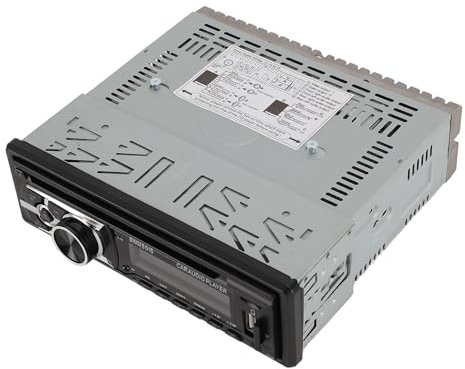 Estéreo para Automóvil con Puerto USB, Radio FM, Llamadas Manos Libres CD DVD Entrada AUX para Automóvil de un DIN, de Entretenimiento con, Función de Memoria,