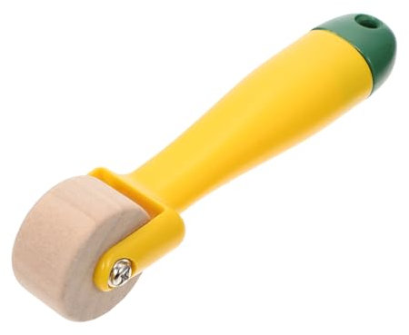 Housoutil Wallpaper Pressing Roller Mit Naturholzgriff Einfaches Tapezierwerkzeug Für Glatte Fugen Vielseitig Für Vliestapeten Und Bodenbeläge Praktisches Diy-tool Für Zuhause Und Handwerk