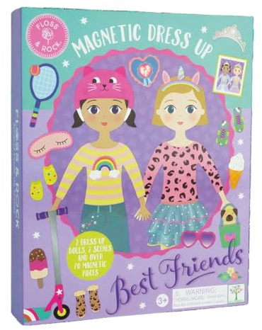 Floss & Rock Best Friends Magnetische Puppen Dress Up Set