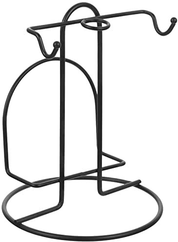 BRIGHTFUFU Metall Teller Becherständer Stabiles Displayregal Für Desktop Geeignet Für Küche Wohnzimmer Büro Organizer Und Dekorativer Halter