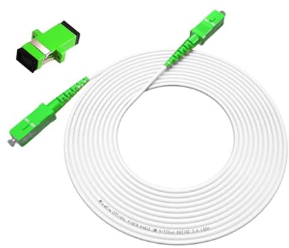 MiusKiw SC/APC Cable fibre optique, fil fibre optique
