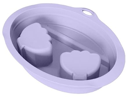 Nail Bath for Soaking - Gel and Powder Nail Polish Removal Tray | Reusable Folding Nail Dipping Pool Hand Care Tray for Removal and Care