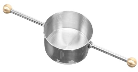 VALICLUD Misurino Cocktail in Acciaio Inox Doppia Sfera Bicchierino Dosatore Preciso per Bartender e Bar Strumento Compatto per Misurazioni Accurate di Tonic e Altri Drink