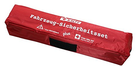 Kalff 7405 Din first aid kit with warning triangle
