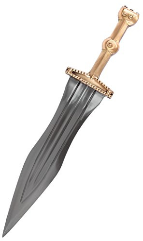 Battle-Merchant Leween Pugio, Dekorativer Römischer Dolch | Historische Replik, EN45 Federstahl, Römer, Antik, Ausstellungsstück, Reenactment, ab 18