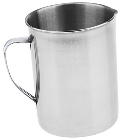 Tubayia 2L Verre doseur en Acier Inoxydable pour Cuisine et café