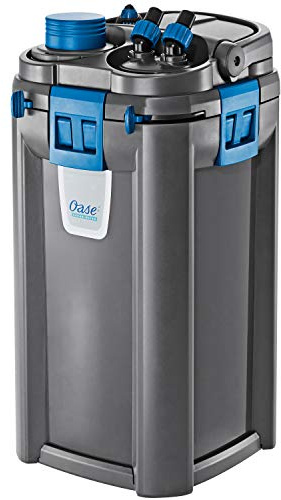 OASE BioMaster External Filter for Aquariums up to 225 gallons, Multi-Stage Filtration, Easy Maintenance Prefilter, Quiet Canister Filter, German Engineering