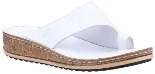 Hush Puppies Elissa Toepost Sandal, White, 6