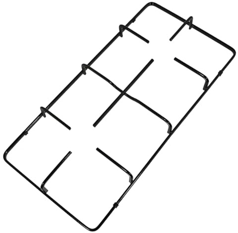 SPARES2GO Pan Support Burner Grate Stand compatible with Flavel FLH61NXP FLH62NXP Gas Hob Cooker (475mm x 230mm)