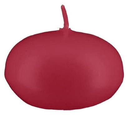 Kopschitz XXL Maxi Schwimmkerzen Burgund Ø 80 x 55 mm, 8 Stück