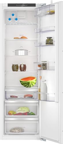 NEFF KI1813DD0, N 70, Einbaukühlschrank, Nutzinhalt gesamt: 310 l, Fresh Safe, 34 dB, LED Beleuchtung, Flachscharnier gedämpft, Abstellflächen aus Sicherheitsglas