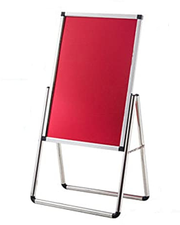 Plakatständer, Schilderständer, Werbeständer, Verstellbarer vertikaler Ausstellungsständer, dreieckig, zum Aufhängen, Gemälde, Plakatständer, Stativ (Farbe: Gold, Größe: 120 x 60 x