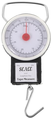 SOLUSTRE Handwaage Tragbare Gepäckwaage 35 Kg Reise Unverzichtbar